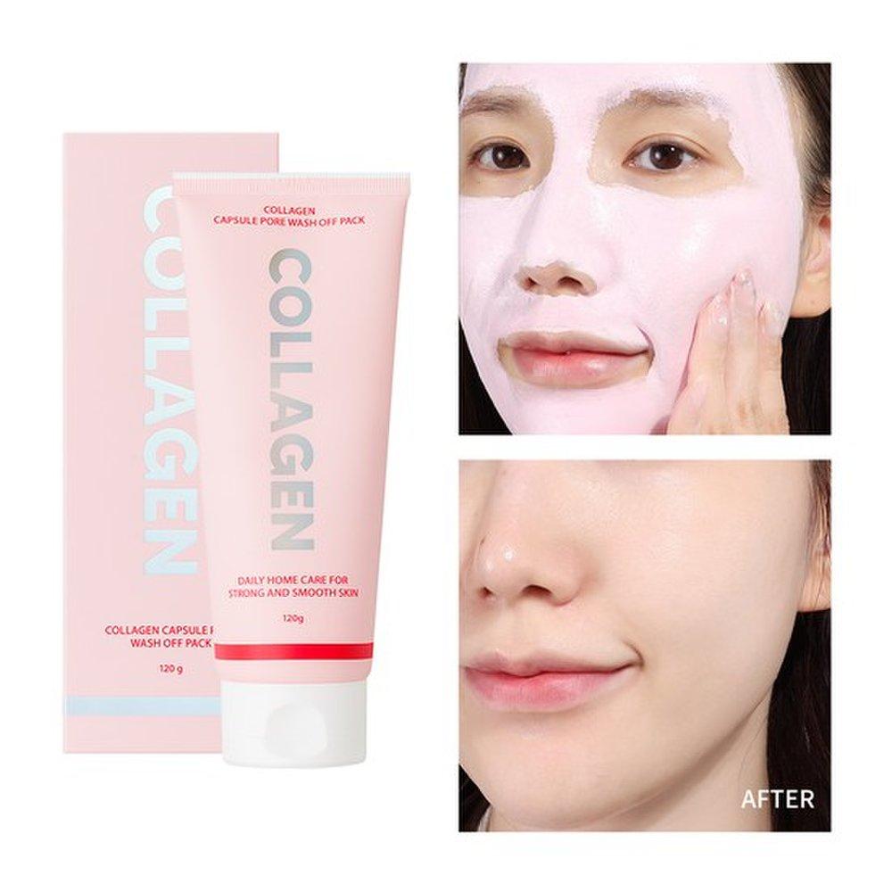 RIRE Collagen Capsule Pore Pack / Wash Off Pack 120g