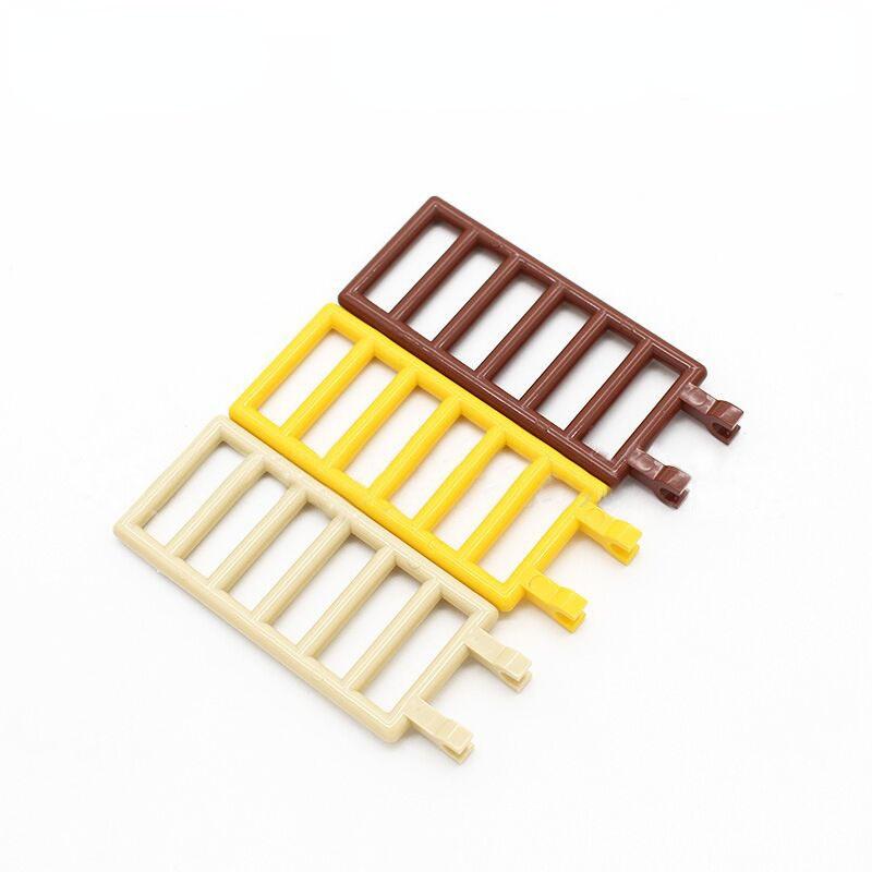 

Construction Blocks Technicalal Parts 7x3 single side fence featuring clip 10 PCS MOC Works With Featuring s playthings designed for children 6020 -A6855