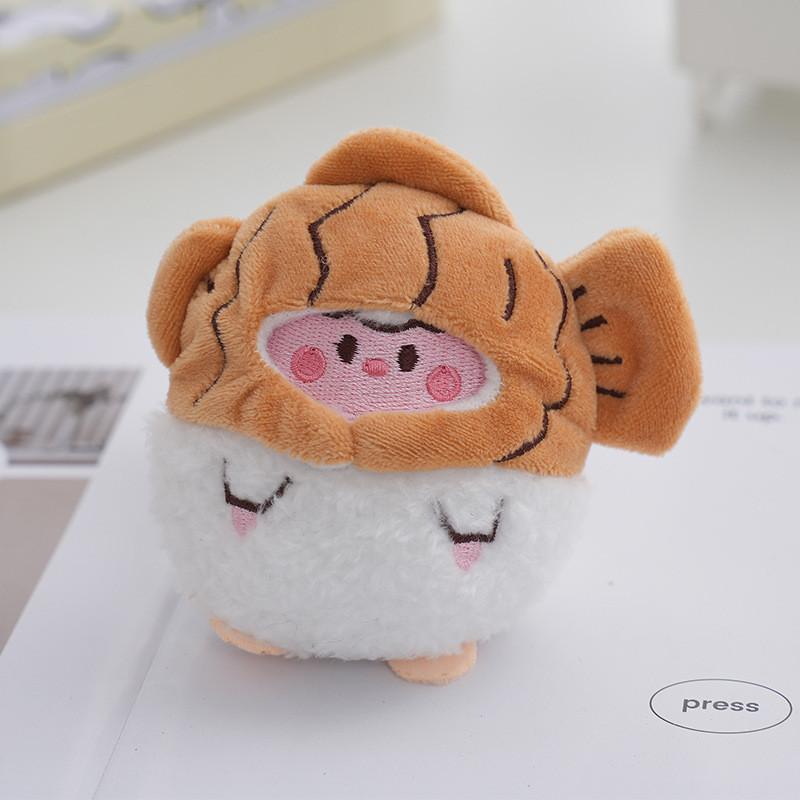 Cute Plush Bunny Keychain With Soft Arctic Velvet And Pp Cotton Filling For Backpacks