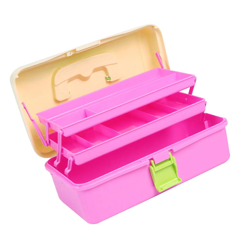 Art Student Storage Box Thickened Large 3 Layer Home Organizing Plastic Storage Case 561 Large Size