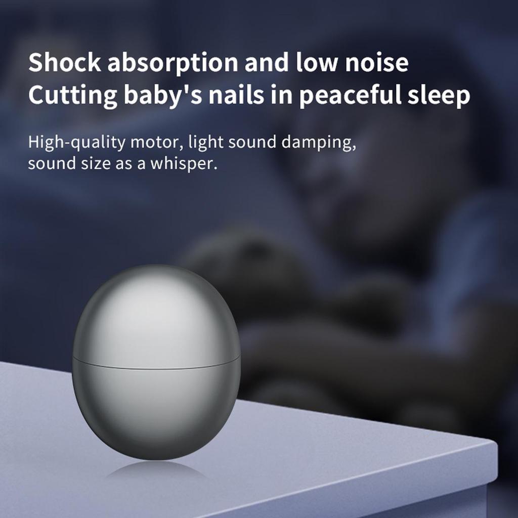 Automatic Electric Nail Clipper with Anti-Pinch and Nail File