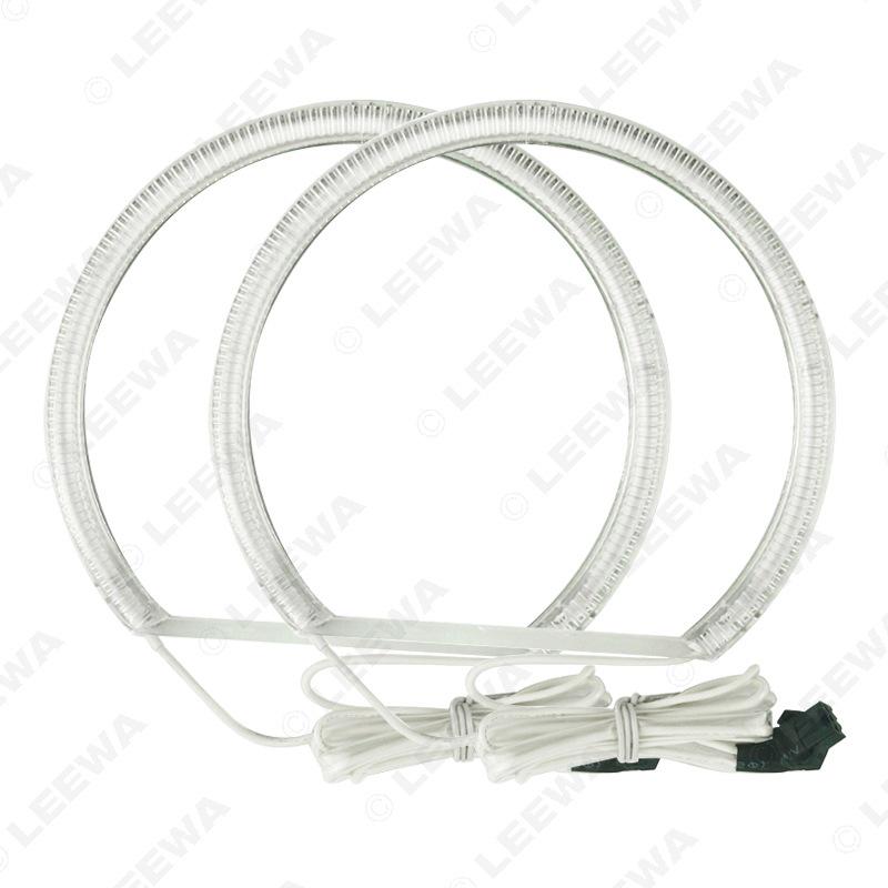 Mitsubishi Lancer 08-10 CCFL Halo Angel Eye Lensless Headlights