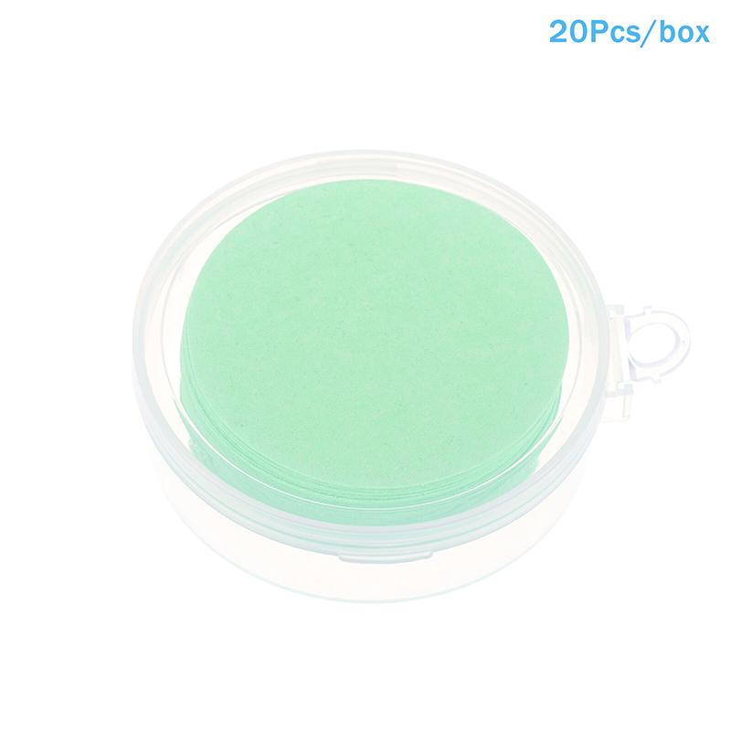 20PCS/Box Compressed Facial Sponges Cosmetic Hydrotherapy Sponge Spa Face Pads For Daily Cleansing Makeup Removal Exfoliation