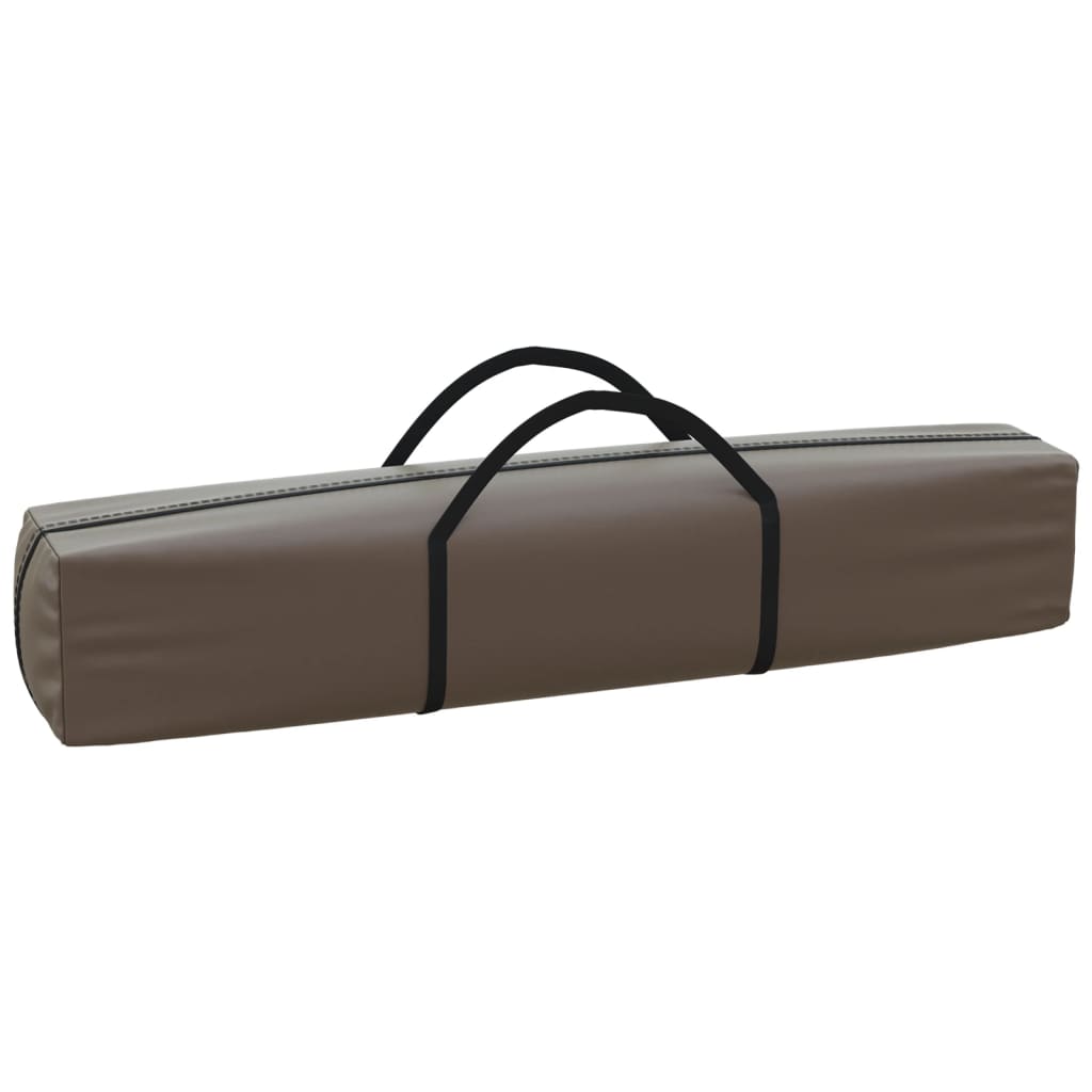 Foldable Party Tent with Side Walls Taupe 3x6 M