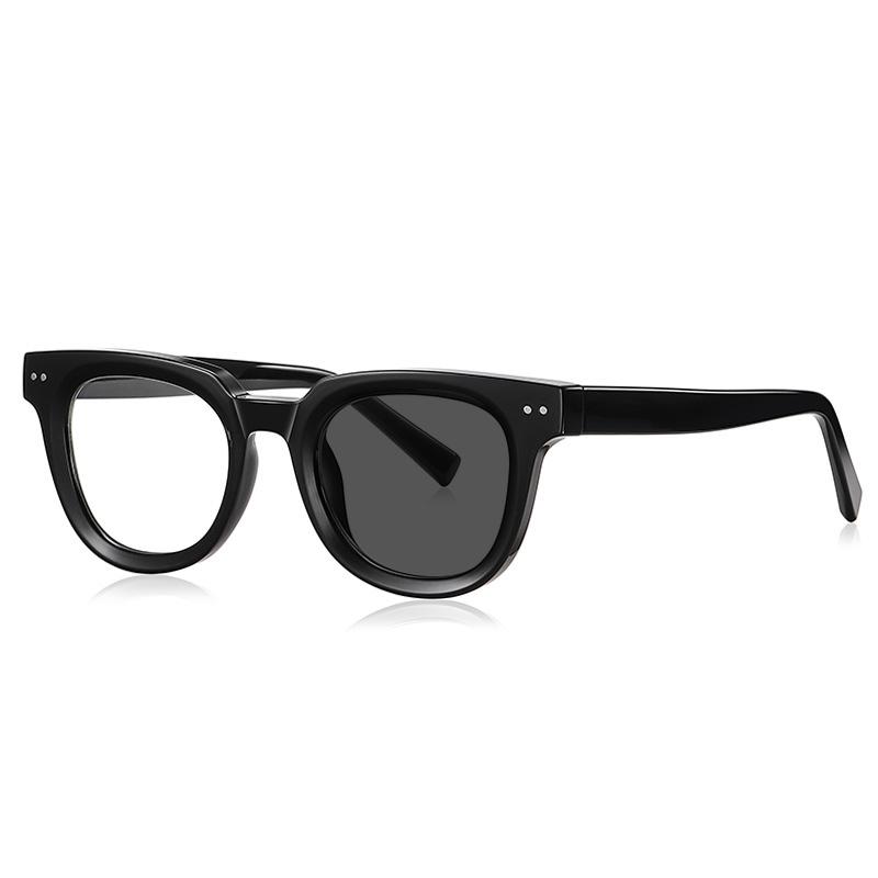 New Square Glasses Frame Photochromic Anti Blue Light Computer Reading Glasses For Men Prescription Glasses Women Eyewear