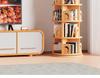 Solid Wood Rotating Bookshelf: Children's Picture Book and Toy Storage Rack