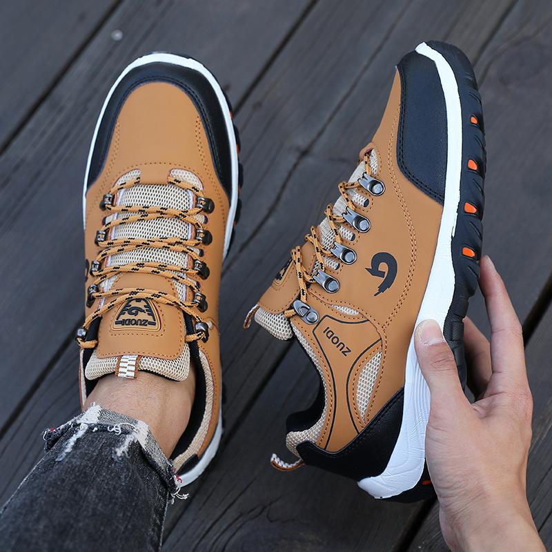 Summer Men'S Low Cut Single Shoes Fashionable Plus Size Men'S Shoes New Wear-Resistant Anti Slip Casual Sports Hiking Shoes