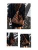 Leopard Print Suede Women's Bag - Autumn/Winter Large Capacity Retro Shoulder Bag, Trendy & Popular for Commuting.