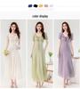 Elegant French Ruffle Dress - Slim-Fit Waist-Cinching Summer Style for Women