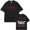 Film Saltburn Nicht Verlaufen Grafik T-Shirts Unisex Damen Baumwolle Oversized T-Shirt Unisexs Mode Vintage T-Shirt Trend Streetwear