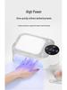 New Rechargeable Diamond Nail Lamp: Fast-Drying, High-Power UV Light with Hand Rest for Gel Polish Therapy.