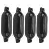 Inflatable Boat Bumper Kit Protective Ribbed Buoys Docking for Yacht Pontoon Fishing Boat Marine