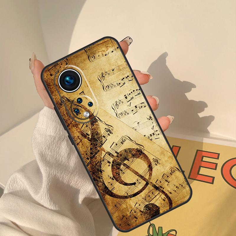 

Музыкальные ноты Скрипка Классическая Музыка Чехол Для Honor Magic 8 Pro 5 6 7 Lite Чехол Для Honor 400 200 90 70 50 X8a X8b X9a X9b X9c Honor 50 Lite