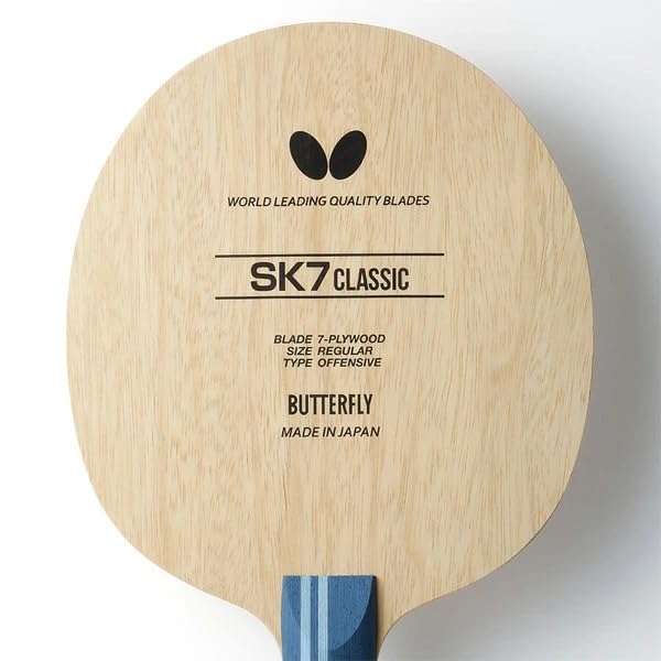 Butterfly SK7 Classic Table Tennis Racket with Table Tennis Sticker (FL)