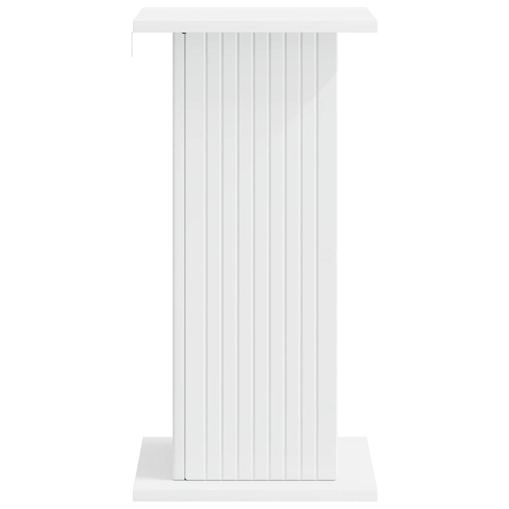Plant Stand White 30.5 x 30 x 60.5 cm Engineered Wood