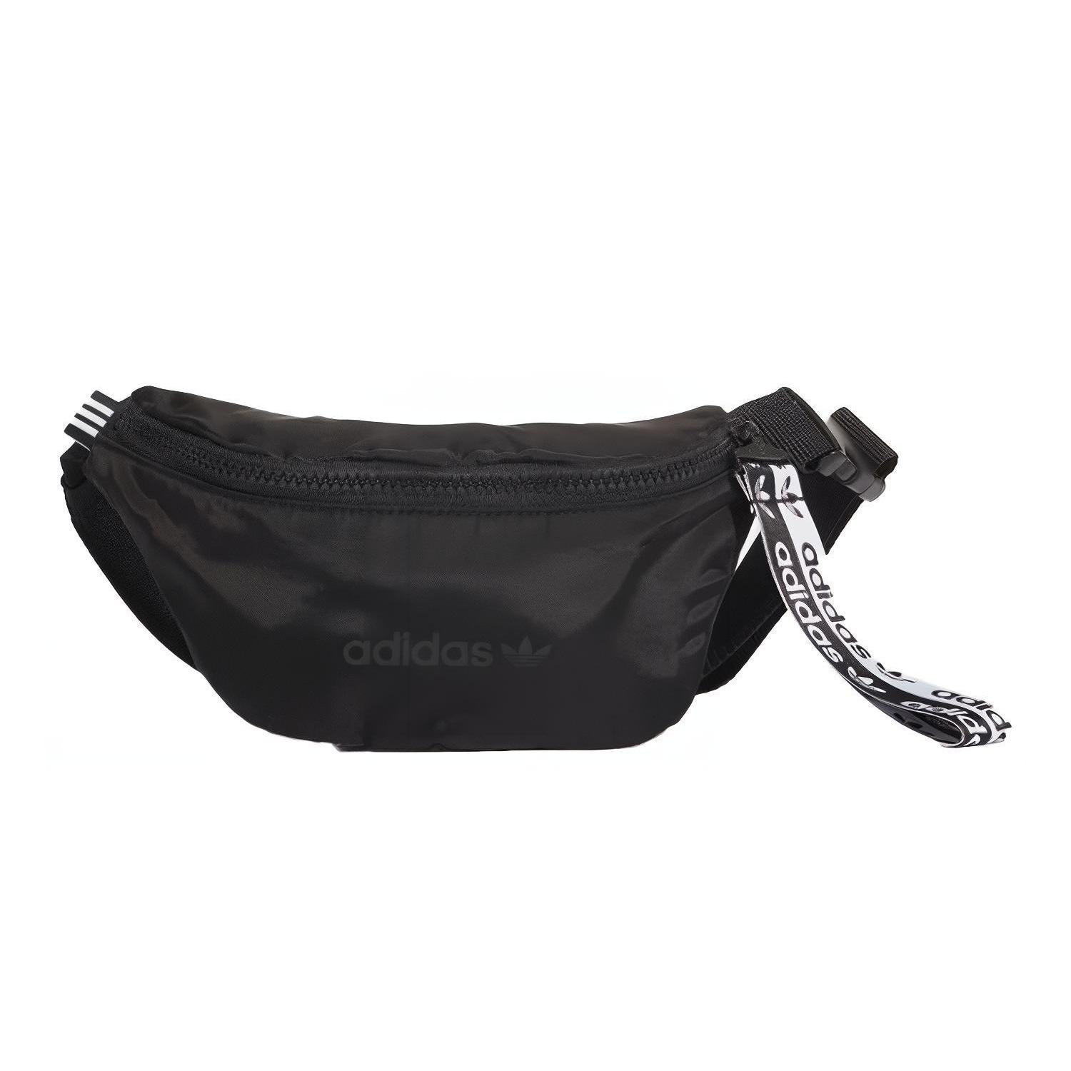 

New Adidas Neo Polyester Sling Bag Fanny Pack Regular Unisex Black FL9673 21.1*7.1*8.9CM
