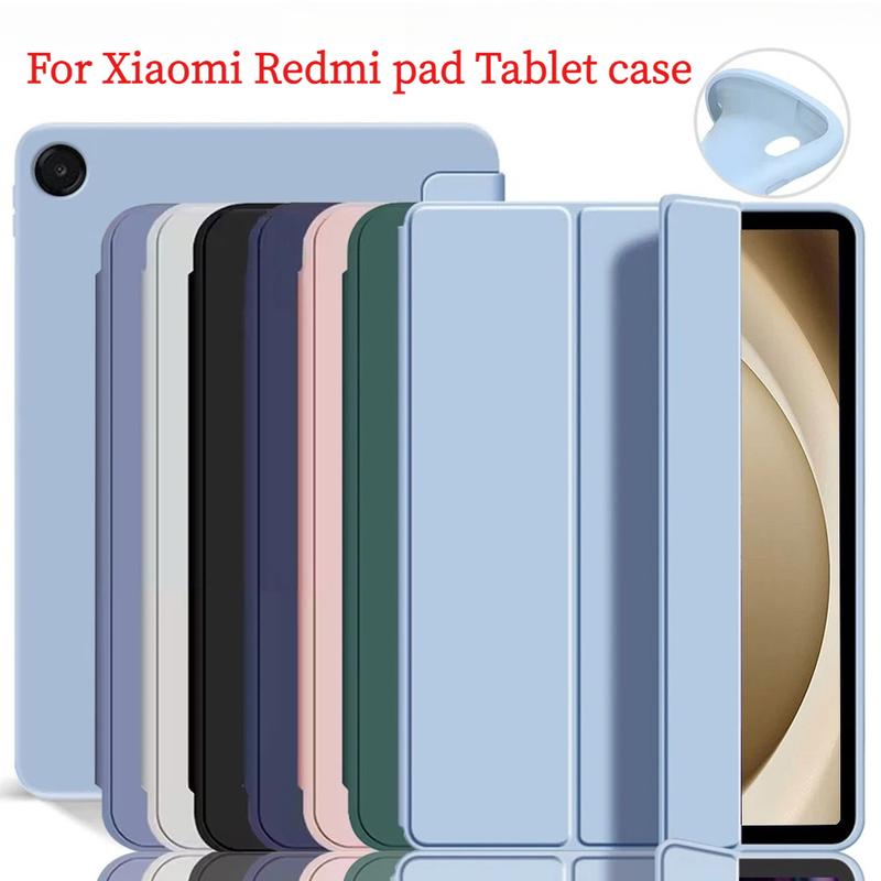 Funda For Redmi Pad 2 9.7"2026 11 Inch 2025 Xiaomi Poco Pad C1 9.7 2026 Redmi Pad SE 11''2023 Mipad 7 8 Pro 11.2" PU Leaher Trifold Stand Tablet