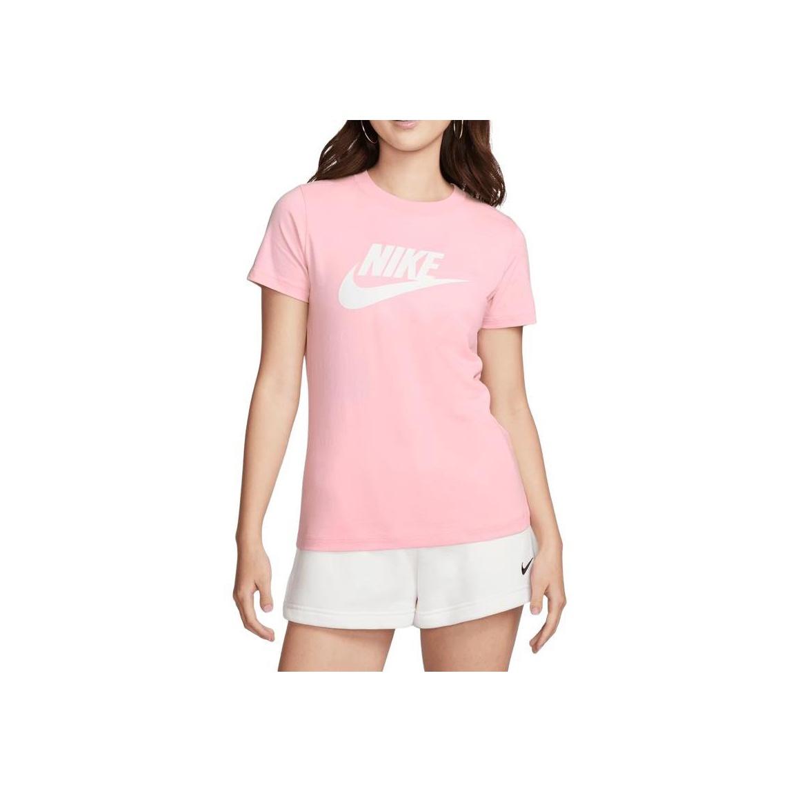 

Женская футболка Nike Lifestyle с логотипом, круглым вырезом и коротким рукавом, топ DV6095-690 L