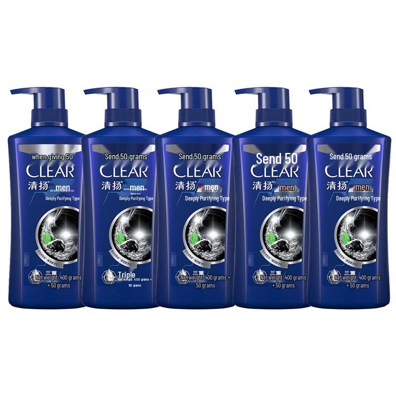 CLEAR Men's Anti-Dandruff Deep Clean Shampoo Bulk Pack