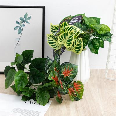 Trendy Artificial Plant Colorfast Scindapsus Reusable