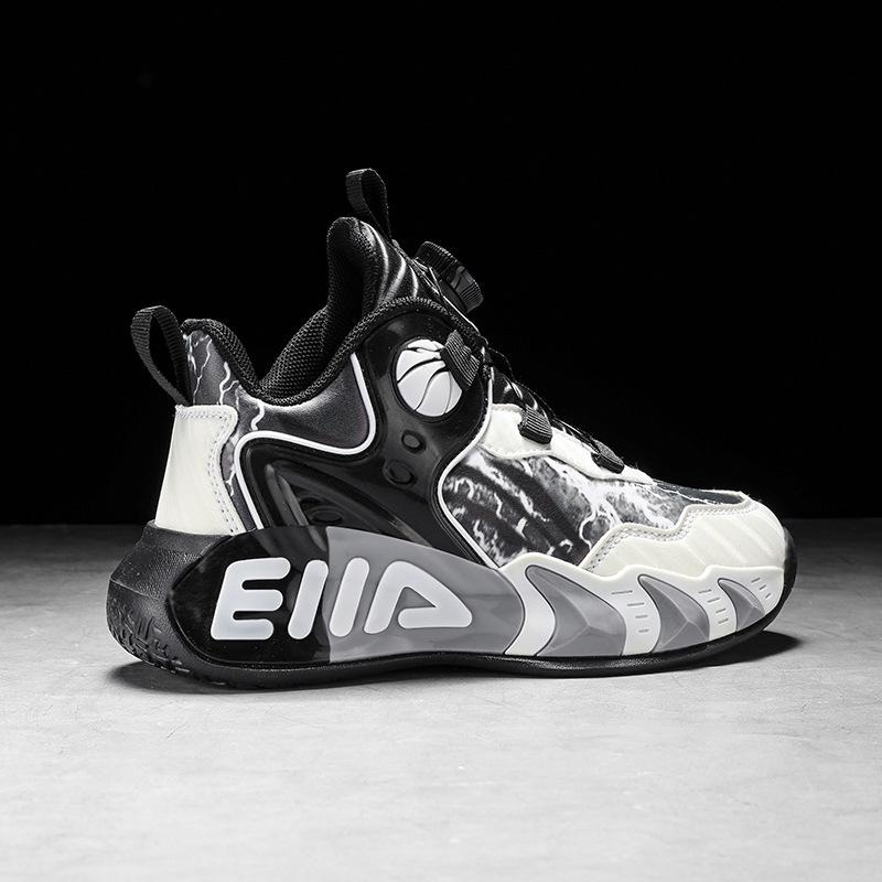 Chitu 2025 Winter Jungen Basketballschuhe - Trendig, mit Baumwoll-Fleece gefüttert zum Laufen