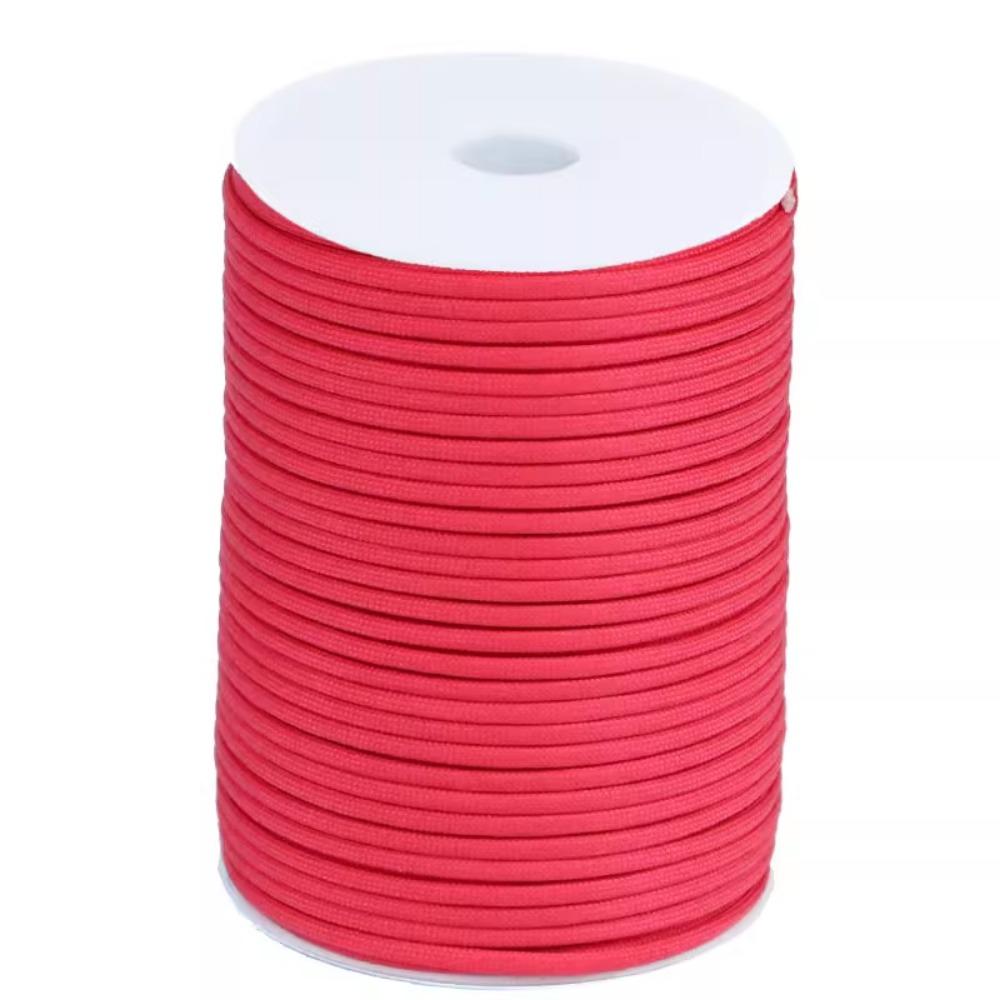 

100m Shaft Mounted 550 Military Gauge 7-core Umbrella Rope 4mm Parachute Rope Bracelet Braided Wire Tent Pull Rope Wind 4mm