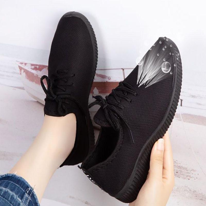 Women's Shoes Fashion Breathable Sports Shoes Non-slip Lightweight Running Shoes Cloth Shoes for Men and Women