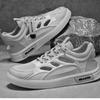 Fashion New Men's Comfortable Sports Shoes Casual Shoes Breathable Comfortable Summer New Hollow Out Versatile White  Mesh