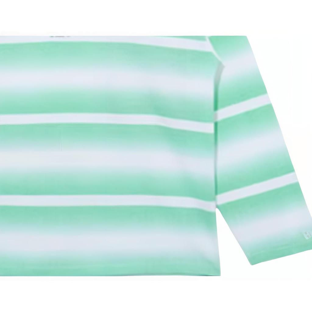 New Era MLB Color Block Gradient Striped Long Sleeve T-Shirt Unisex tops Green 13095657