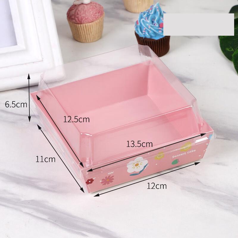 Disposable Square Transparent Food Containers