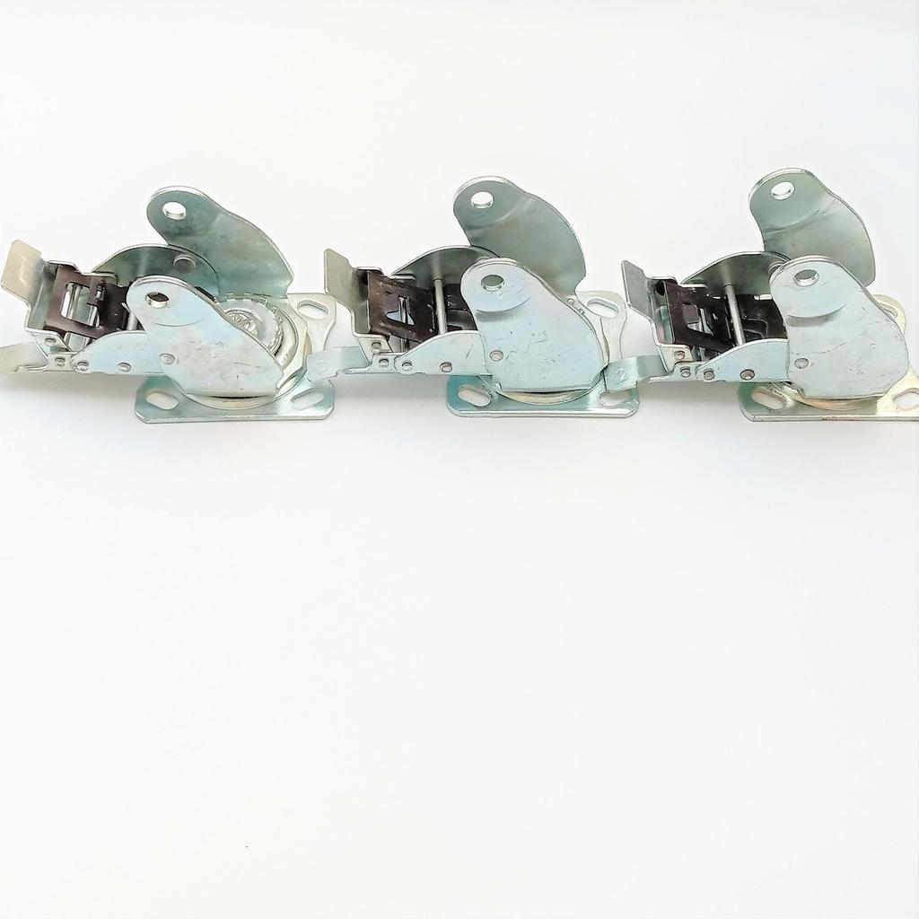 Heavy-Duty Industrial Swivel Caster Wheel with One-Piece Deep-Drawn Bracket