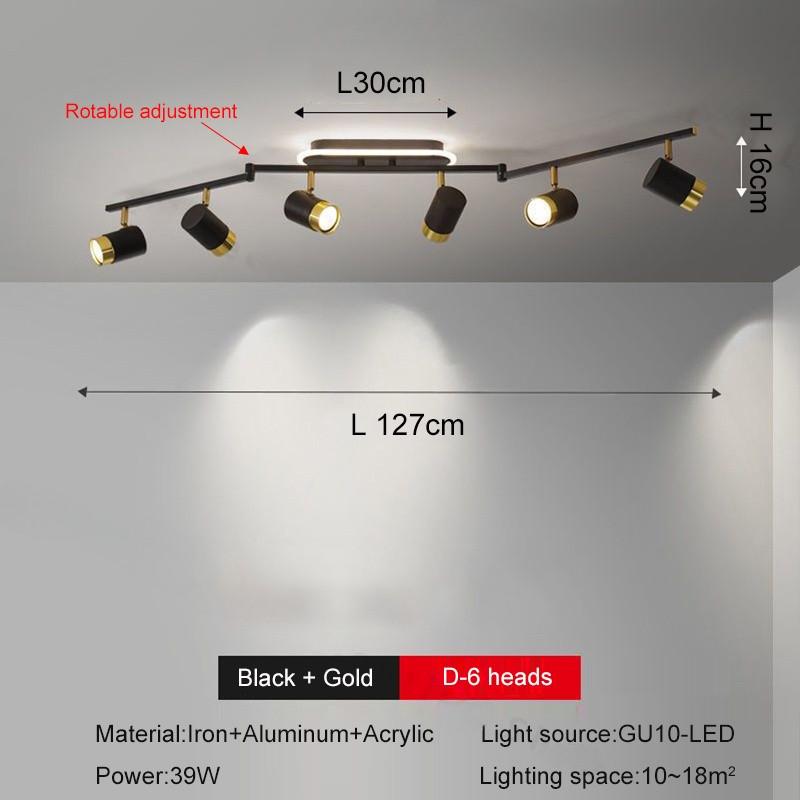 Home Living Room Decoration LED Background Lamp Simple Shop Restaurant Lighting LED Spotlight Modern Ceiling Spot Light