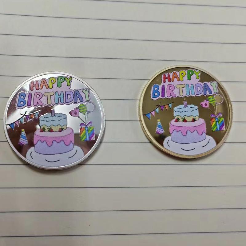 Souvenir Coin Happy Birthday Collection Coins Commemorative