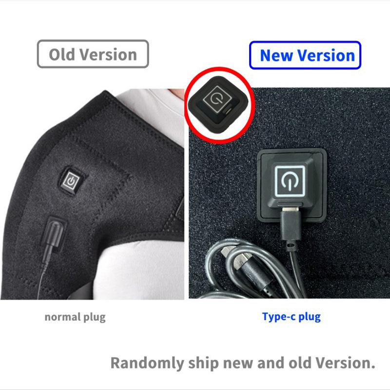 USB Heated Shoulder and Neck Wrap with Adjustable Temperature