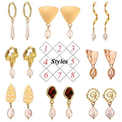 8 Στυλ Μακριά Κρεμαστά Σκουλαρίκια για Γυναίκες Κυρία Μόδα Κρεμαστά Σκουλαρίκια Μόδα Δήλωση Αξεσουάρ