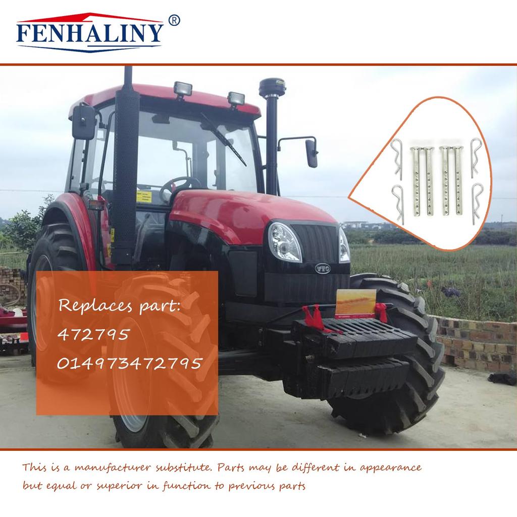 Set Of 4 Clevis Pin With R - Clip 472795 014973472795 -1/4 X 2-1/2 Inches