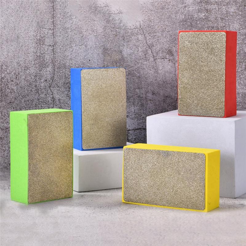 A20F-Diamond Hand Polishing Pads Tile Glass Abrasive Grinding Block Pad Stone Marble Abrasive Sanding Disc Polisher
