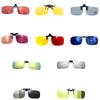 Polarised Colored Filter Clip On Glasses For Improved Clarity In Low Light Light Blocking Filter for Glasses /Goggles