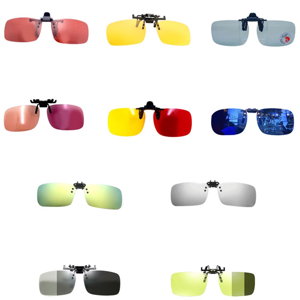 Polarised Colored Filter Clip On Glasses For Improved Clarity In Low Light Light Blocking Filter for Glasses /Goggles