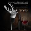 Deer Head Wine Pourer, Alloy Fancy Wine Pourer, Deer Head Spout, Animal Head Wine Infuser.