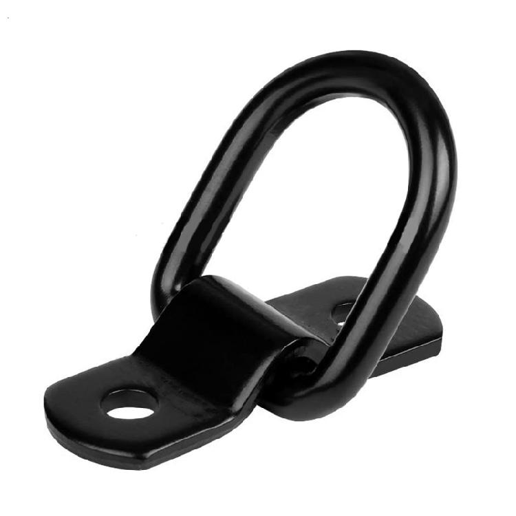 D Rings Trailer Hook Quick Install Trailer Tie Down Anchors For Heavy Load Transport Corrosion Resistant Material