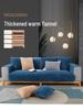 Universal Plush Non-Slip Sofa Cover: Four Seasons Flannel Cushion