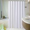 Solid Shower Curtain 6 X 6 FT Bath Curtains With 12 Metal Grommets and Hooks Waterproof PEVA