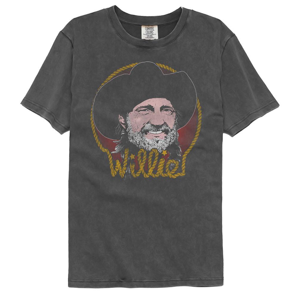 Willie Nelson Rope Name Photo Men T Shirt Outlaw Country Music Merch XXXXL