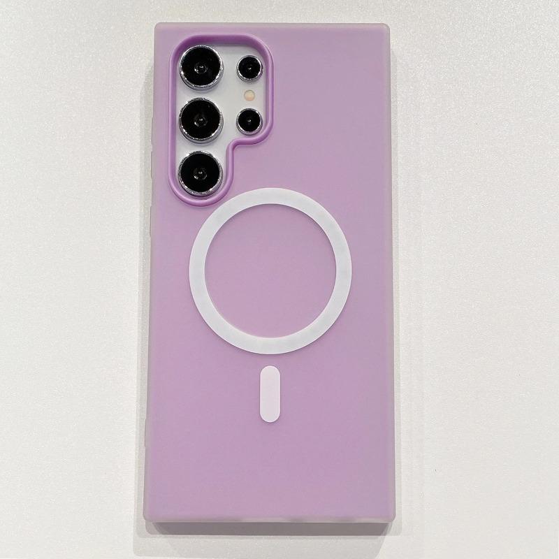 Jelly 2in1 Magnetic Case for Samsung Galaxy S25 Edge S25FE S25 S24 Ultra S23 Plus Matte Shockproof Soft Silicone Cover For Galaxy A17 A07