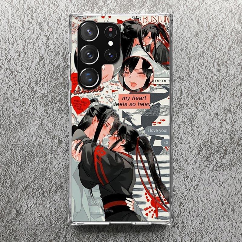 Mo Dao Zu Shi MDZS Manga Phone Case For Samsung Galaxy S25 S24 S23 Ultra S22 Plus S21 S20 FE S10 + S25Ultra S24U Soft Cover Shel