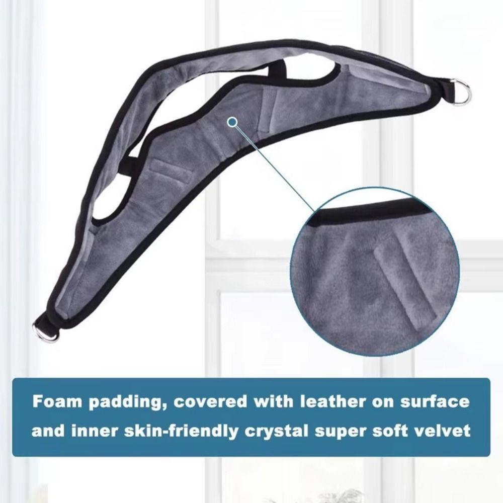 Door Hanging Cervical Neck Traction Device Soft Belt Hanging Neck Traction Frame Spine Stretching