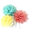 Elegant Color Blooms Camellia Pendant Charm Necklace Sturdy Cloth Materials Jewelry Accessory for Casual Daily Wear