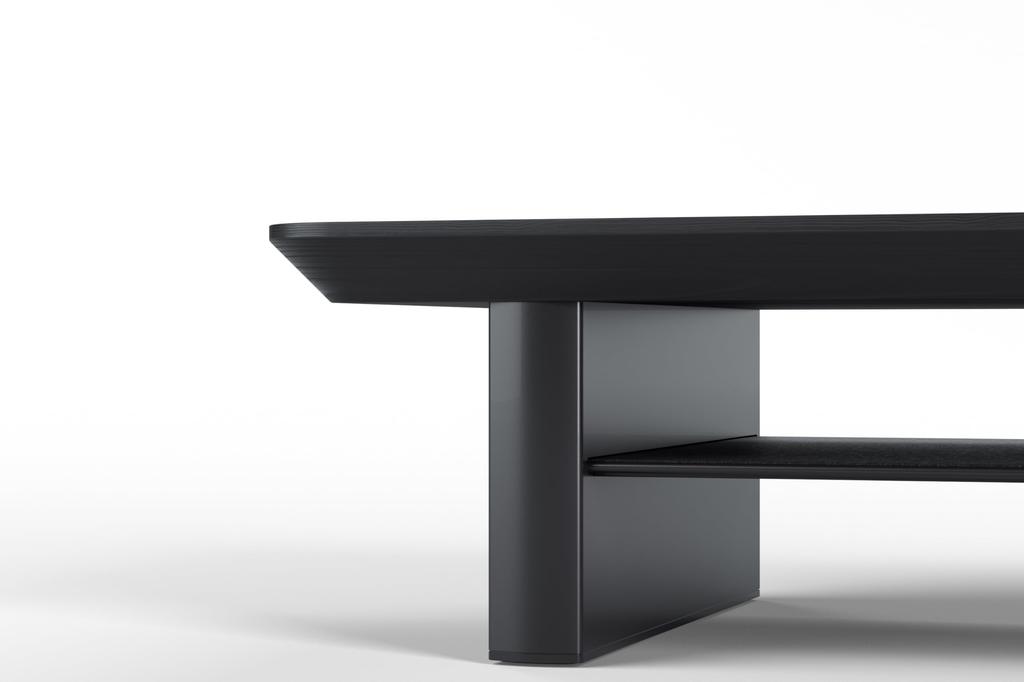 amesoba Wooden Monitor Mini Compact Made of Premium 65cm Stand/Desktop Shelf, Model, Oak, (New Color MAKKURO)