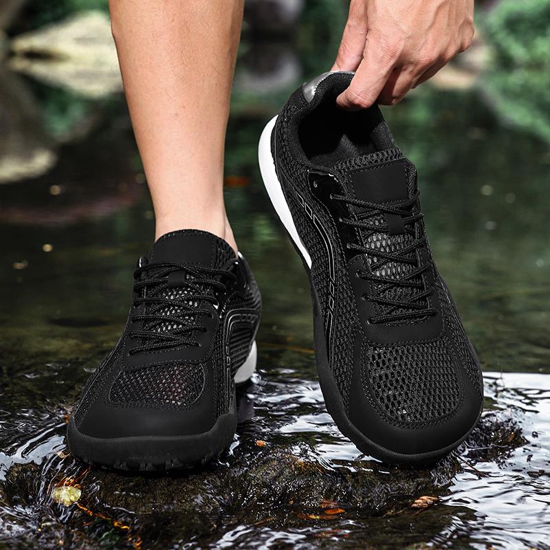Wide Toe Walking Shoes for Men Women Comfortable Breathable Senior Casual Lightweight Sneakers Size 36-48